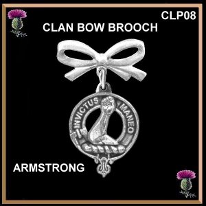 clan bow brooch