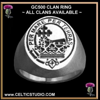 GC500 SCOTTISH CLAN RING