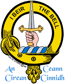 CLAN BELL BADGE 