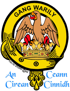 Clan Drummond crest badge